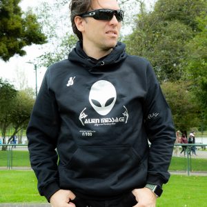 Hoodie Alien Message