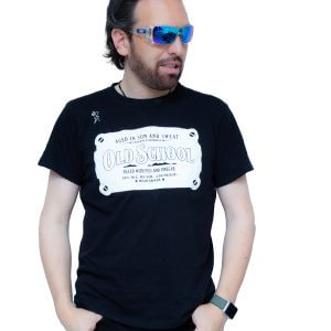 T-Shirt Old School jpmartinezguitar