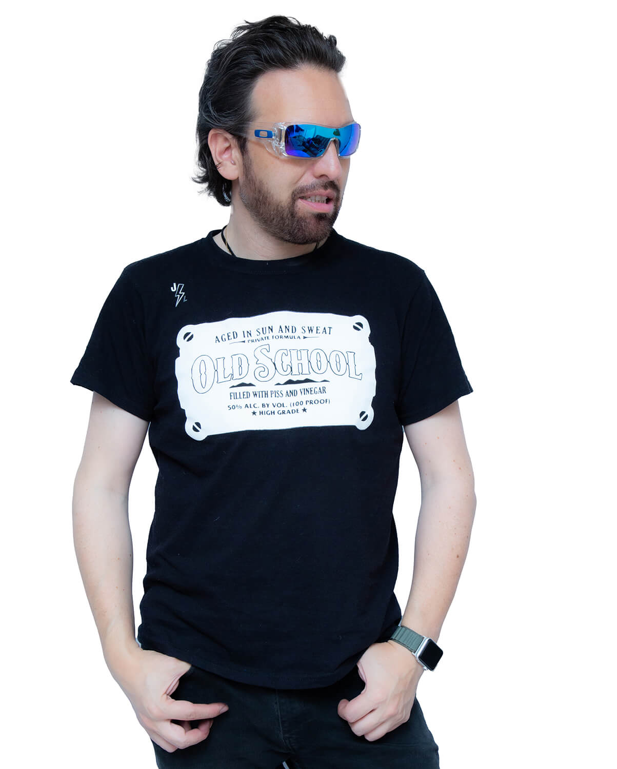 T-Shirt Old School jpmartinezguitar